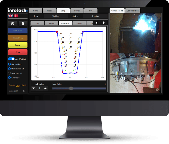 welding technology screen